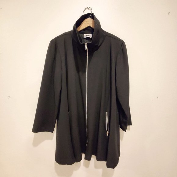 Laundry By Shelli Segal Jackets & Blazers - Vintage Shelli Segal Wool Blend Cape Coat, Sz L